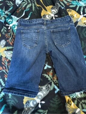 Aeropostale Dark Blue Denim Bermuda Shorts